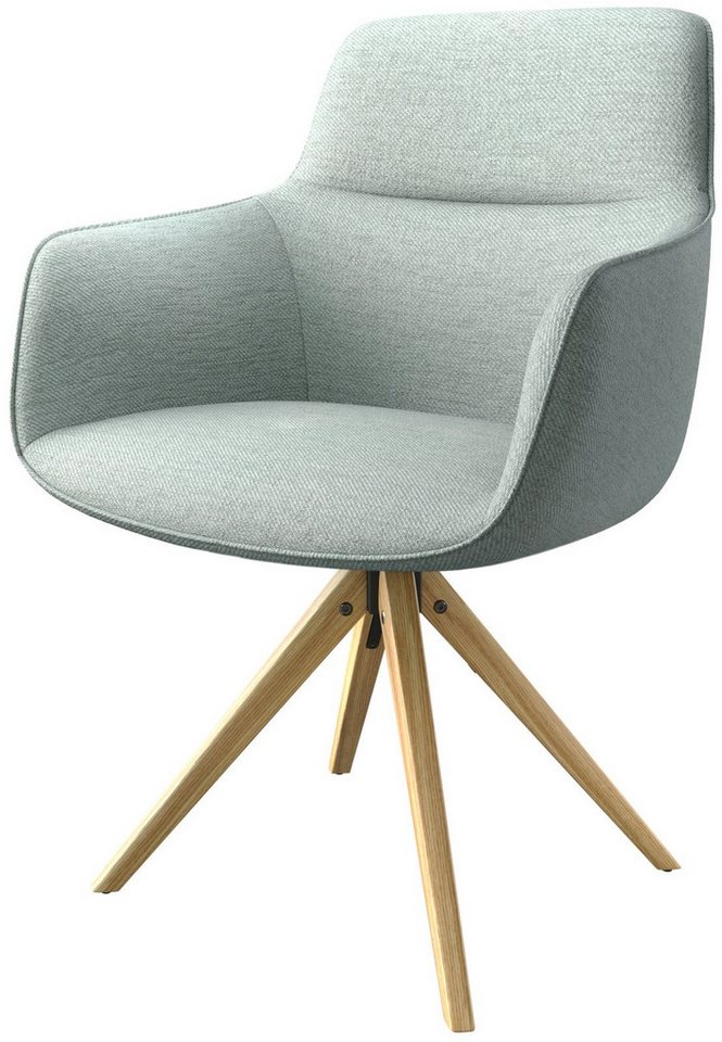 DELIFE Polsterstuhl Pejo-Flex, Holzgestell kantig Stripes Mint 180° drehbar DELIFE Polsterstuhl Pejo-Flex, Holzgestell kantig Stripes Mint 180° drehbar von DELIFE