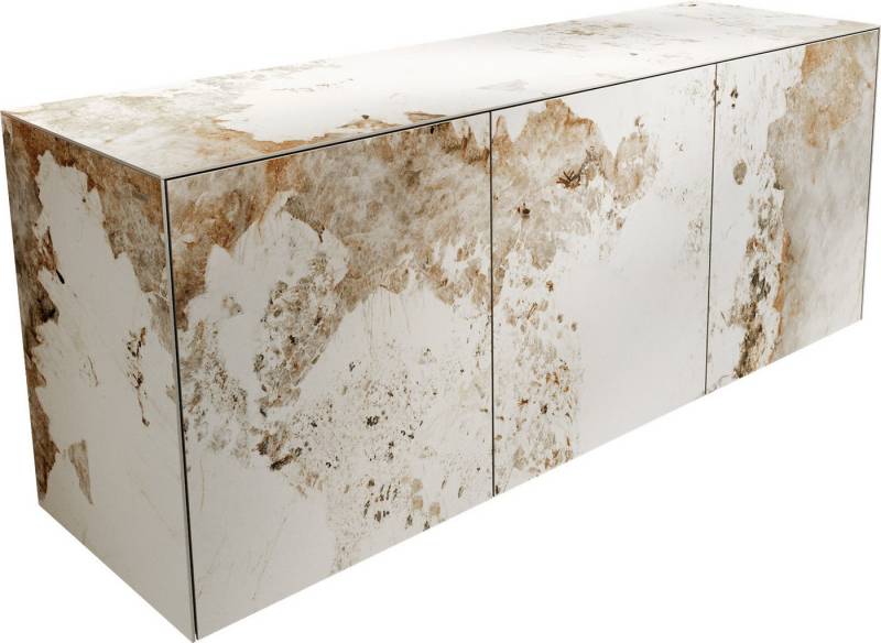 DELIFE Sideboard Cuor, Keramik Minas Melange Weiß-Beige 150 cm 3 Türen Schwebend Sideboard DELIFE Sideboard Cuor, Keramik Minas Melange Weiß-Beige 150 cm 3 Türen Schwebend Sideboard von DELIFE