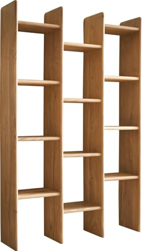 DELIFE Standregal Tizi Akazie Natur 110x175 cm Regal von DELIFE