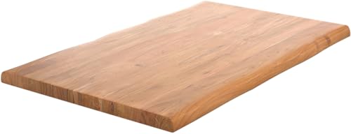 DELIFE Tischplatte Edge Akazie Natur 140x90cm XL Live-Edge DELIFE Tischplatte Edge Akazie Natur 140x90cm XL Live-Edge von DELIFE