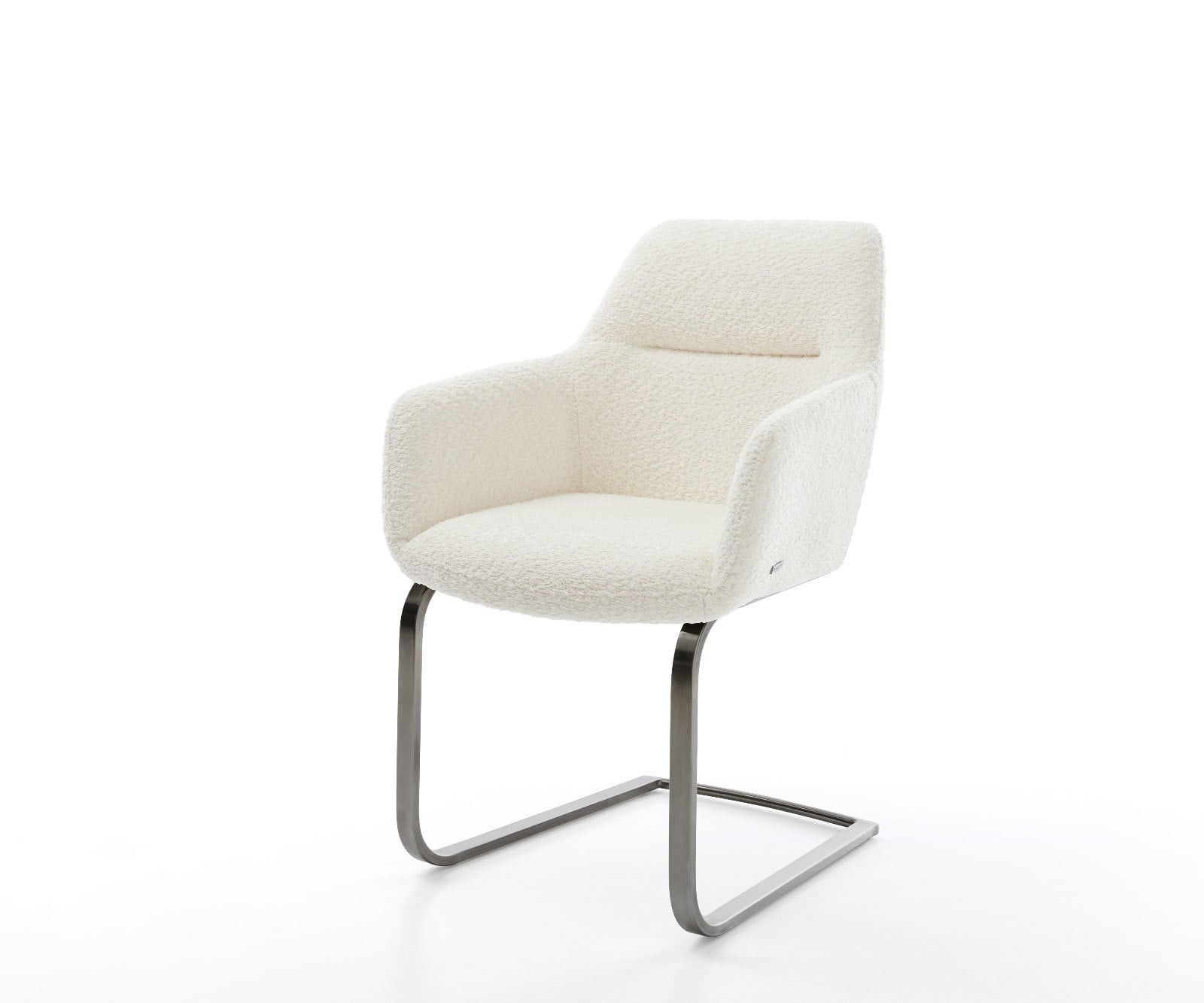 Freischwinger Pejo-Flex Bouclé Weiß Freischwinger flach Graphit Taschenfederkern Freischwinger Pejo-Flex Bouclé Weiß Freischwinger flach Graphit Taschenfederkern von DELIFE