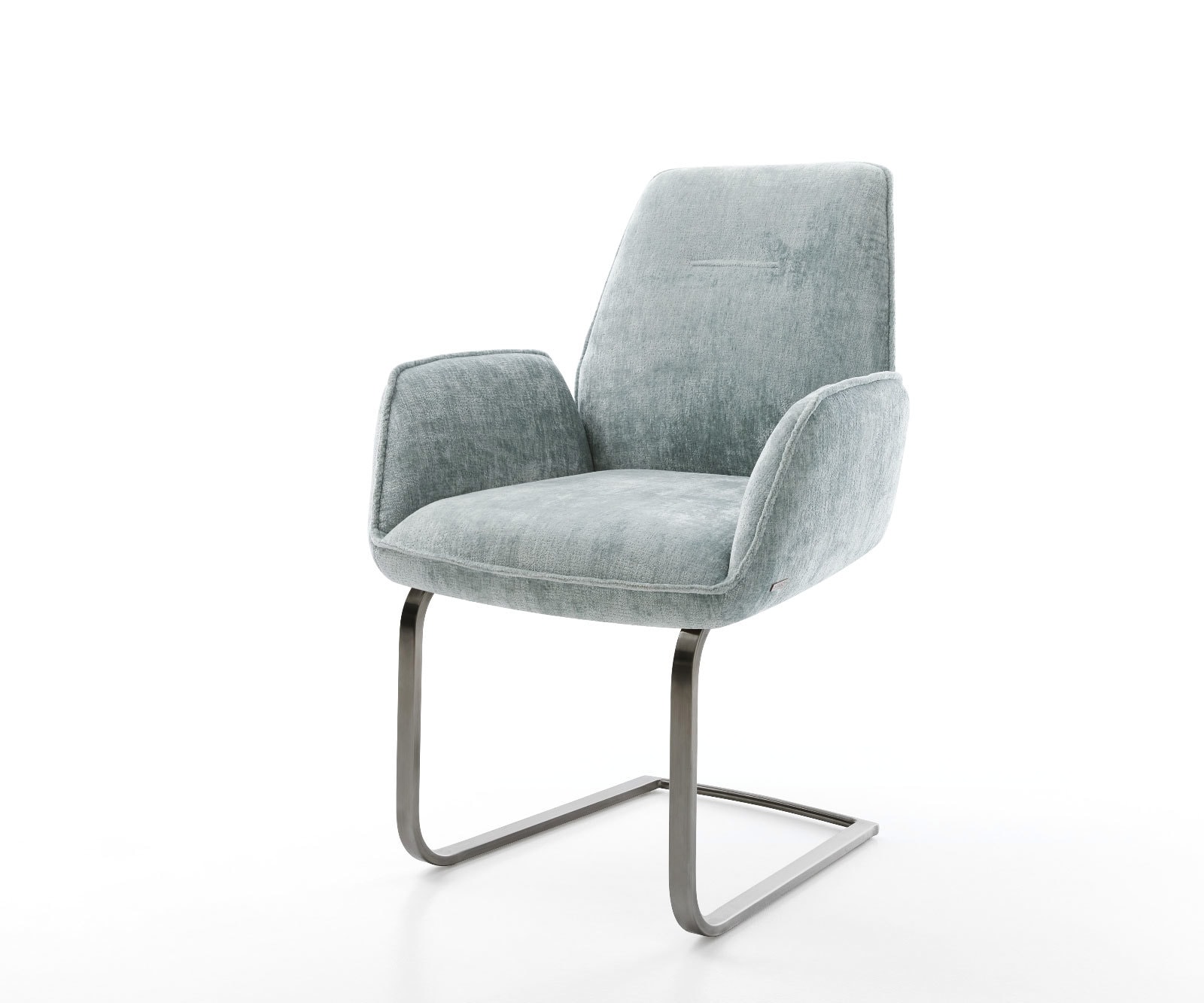 Freischwinger Zoa-Flex Chenille Pastellblau Freischwinger flach Graphit Taschenfederkern Freischwinger Zoa-Flex Chenille Pastellblau Freischwinger flach Graphit Taschenfederkern von DELIFE