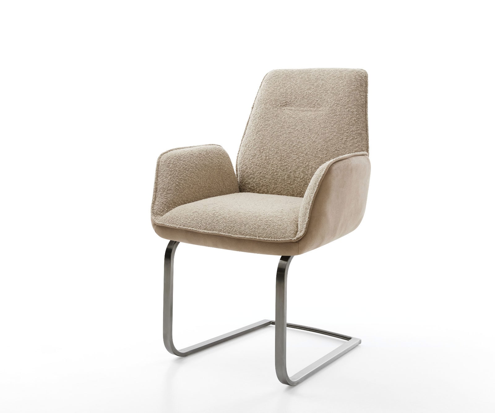 Freischwinger Zoa-Flex Materialmix Schlamm Freischwinger flach Graphit Taschenfederkern Freischwinger Zoa-Flex Materialmix Schlamm Freischwinger flach Graphit Taschenfederkern von DELIFE