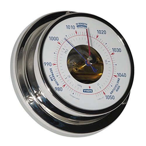 Delite Vion Barometer A080 B chrom, 97 mm von DELITE