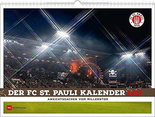 Der FC St. Pauli Kalender 2024 von DELIUS KLASING