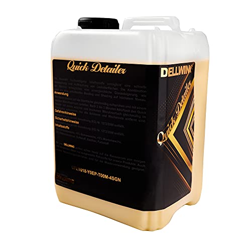 DELLWING Quick Detailer Auto 5 Liter – Extrem schnelle, aber schonende, sowie gründliche Lackpflege für ein perfektes Lack-Finish von DELLWING