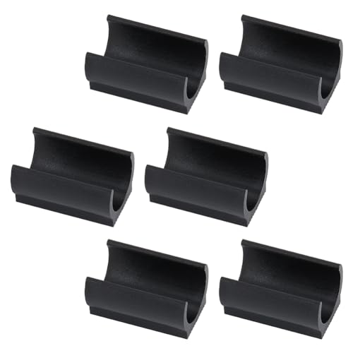 DELORIGIN 30 Stück Stuhlfuß Bodengleiter Aus Kunststoff In U Form Schlauchkappen Abdeckungen Für Stuhlbeine Kappen Stuhlfußschienenschutz Stuhlbeinschoner Für Möbelbeine Durchmesser 18.8mm von DELORIGIN