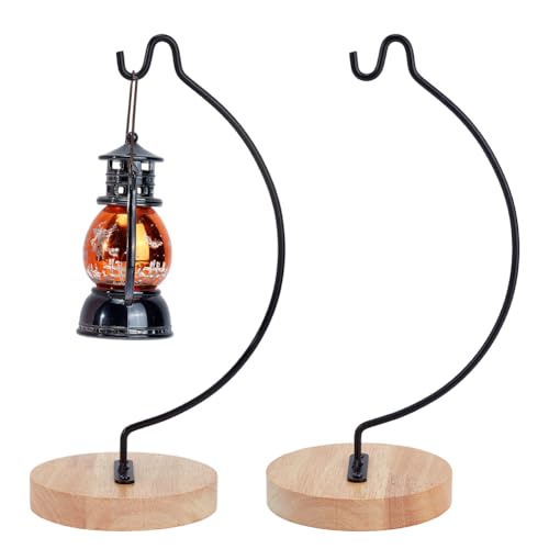 DELORIGIN Ornament Metallständer Blumentopfhalter Für Luftpflanzen Mit Holzsockel Und Schraube Mond Eisenhalterung Hängehalter Für Glasvasen Für Glaskugeln Hexenkugeln DELORIGIN Ornament Metallständer Blumentopfhalter Für Luftpflanzen Mit Holzsockel Und Schraube Mond Eisenhalterung Hängehalter Für Glasvasen Für Glaskugeln Hexenkugeln von DELORIGIN