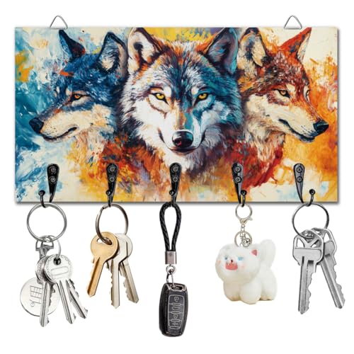 DELORIGIN Schlüsselhalter Schlüsselhaken Wandmontage Schlüsselbrett Aus Holz Wolfshaus Schlüsselhalter Für Wand Dekorative Tür Eingangsbereich Flur Küche Neues Zuhause Geschenk DELORIGIN Schlüsselhalter Schlüsselhaken Wandmontage Schlüsselbrett Aus Holz Wolfshaus Schlüsselhalter Für Wand Dekorative Tür Eingangsbereich Flur Küche Neues Zuhause Geschenk von DELORIGIN