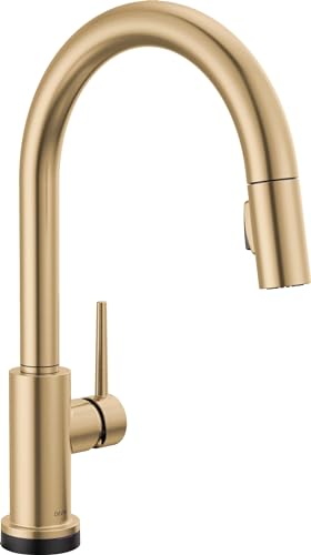 DELTA FAUCET 9159T-CZ-DST Touch2O Küchenarmatur, Champagner Bronze, Without Soap Dispenser von DELTA FAUCET