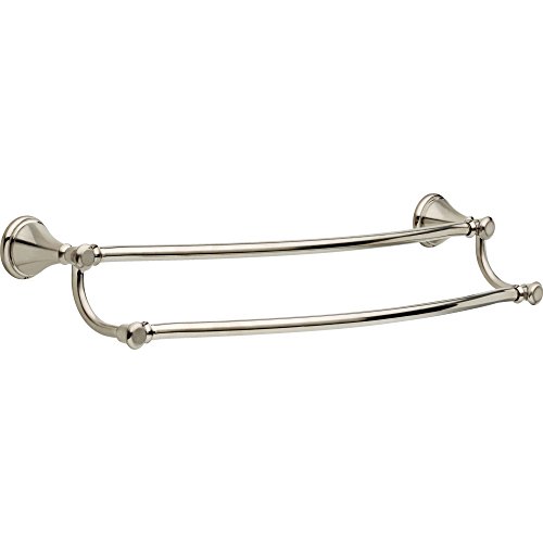 Delta Faucet 79725-SS Cassidy 24inch Double Towel Bar Rack, Brilliance Stainless Steel von Delta Faucet