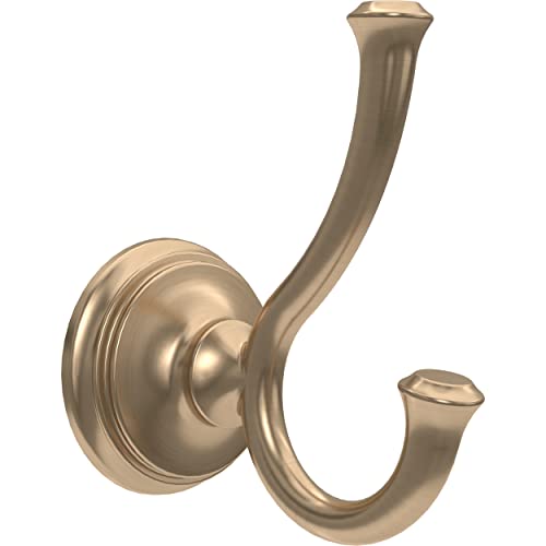 Delta Faucet 79735-CZ Cassidy Double Robe Hook, Champagne Bronze von DELTA FAUCET