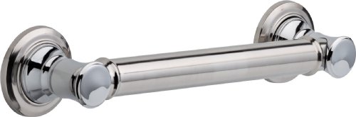 Delta Wasserhahn Traditioneller Haltegriff Traditionell 12" Decorative Grab Bar poliertes chrom von DELTA FAUCET