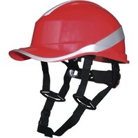 Bauhelm ROT DIAMOND V UP Form Baseballmütze Spannrotor DELTA PLUS - D020DIAM5UPROFL von DELTA PLUS