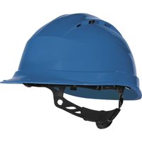 Belüfteter Baustellenhelm Blau Klemmung Zahnstange Delta Plus - D020quarup4bl Belüfteter Baustellenhelm Blau Klemmung Zahnstange Delta Plus - D020quarup4bl von DELTA PLUS