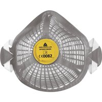 Packung mit 5 Atemschutzmasken FFP2W mit 5 wiederverwendbaren TPE-Netzschalen SPIDERMASK P2W X5 -M1200SMW5 von DELTA PLUS