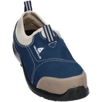 Schuhe aus Polyester und Baumwolle – Sohle aus Polyurethan mit einfacher Dichte Grau-Marineblau 42 von DELTA PLUS