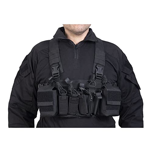 CHEST RIG FORCE MK1 BLACK DELTA TACTIC CHEST RIG FORCE MK1 BLACK DELTA TACTIC von DELTA TACTICS