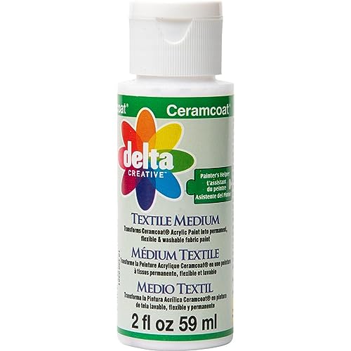 Delta Creative 10300D Textile Medium Delta Ceramcoat Acrylfarbe, 2 oz Delta Creative 10300D Textile Medium Delta Ceramcoat Acrylfarbe, 2 oz von Delta Creative