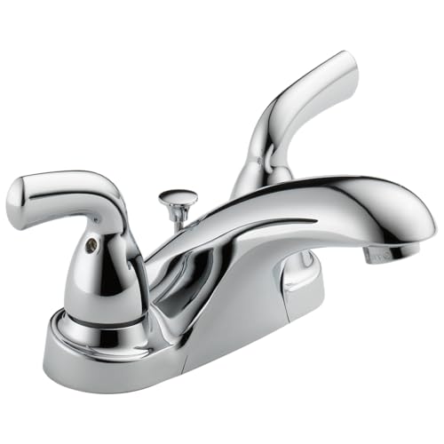 Delta B2510LF-PPU Foundations Core-B Two Handle Centerset Lavatory Faucet, Chrome by DELTA FAUCET von DELTA