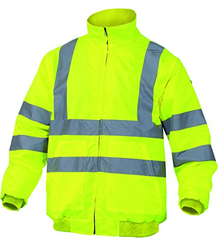 Deltaplus RENHVJAPT Signalblouson Aus Polyester Oxford Mit Pu-Beschichtung, Neongelb, Größe S von DELTAPLUS