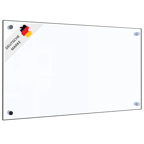 DELUKE® Küchenrückwand Glas - 70x50cm Transparent | Wandverklediung Küche Wandschutz Spritzschutz Herdspritzschutz Glasplatte Rückwandküche Küchenwand Design von DELUKE