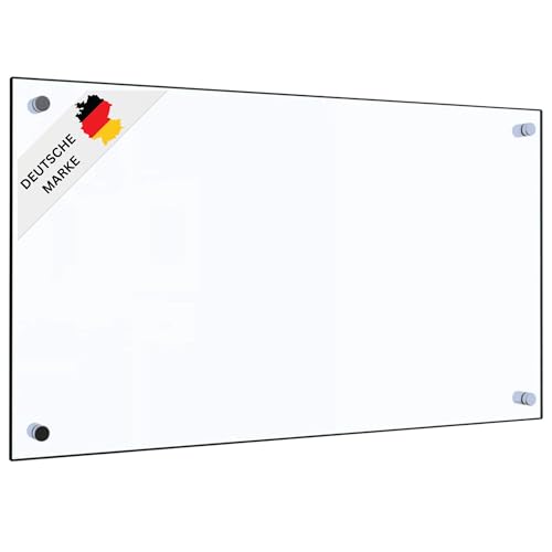 DELUKE® Küchenrückwand Glas - 80x60cm Transparent | Wandverklediung Küche Wandschutz Spritzschutz Herdspritzschutz Glasplatte Rückwandküche Küchenwand Design von DELUKE