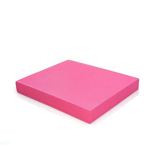 DELURA Balance Pads Balance Pads Pferd Fitness-Übungskissen Balancekissen Trainingsmatte Gymnastik Trainer Board (Color : Pink) von DELURA
