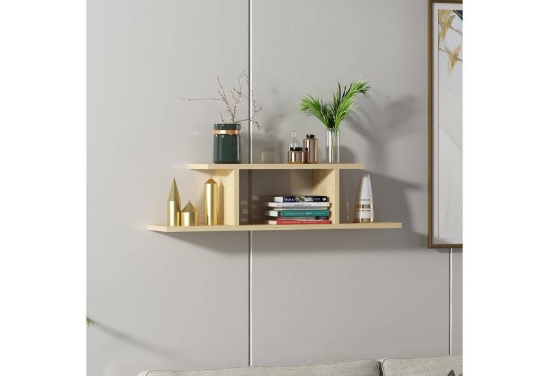 DEMA Home Deko-Wandregal Atlantic, Hängeregal, Schweberegal 90 cm, Elegant von DEMA Home
