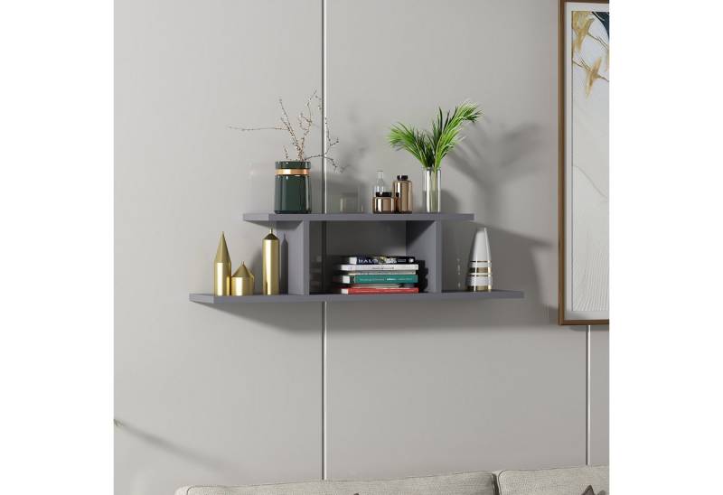 DEMA Home Deko-Wandregal Atlantic, Hängeregal, Schweberegal 90 cm, Elegant von DEMA Home