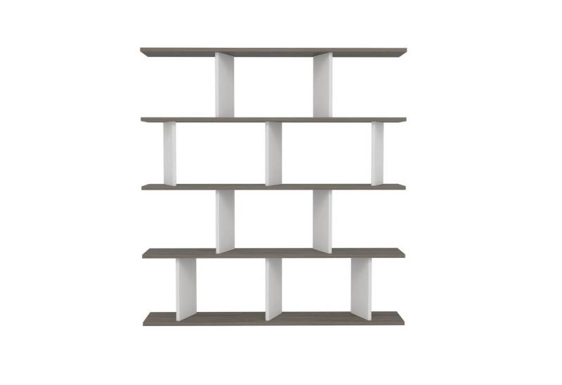 DEMA Home Standregal Jorin, Bücherregal Raumteiler 137x130, Elegant von DEMA Home
