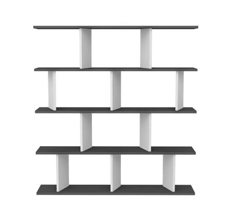 DEMA Home Standregal Jorin, Bücherregal Raumteiler 137x130, Elegant von DEMA Home