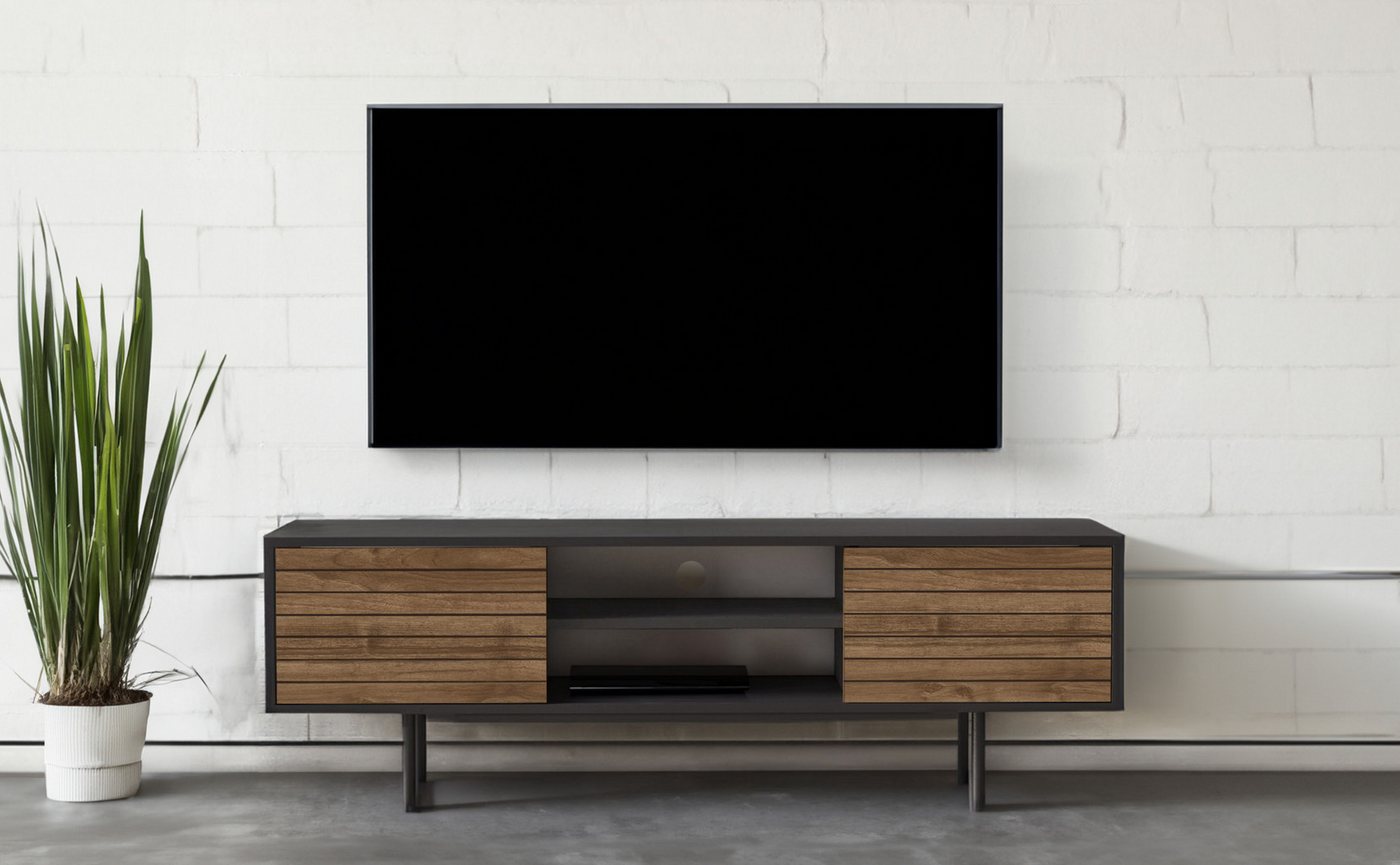 DEMA Home TV-Schrank Lowboard Apollo, Breite 160 cm, Fernseher bis zu 32-70 Zoll von DEMA Home