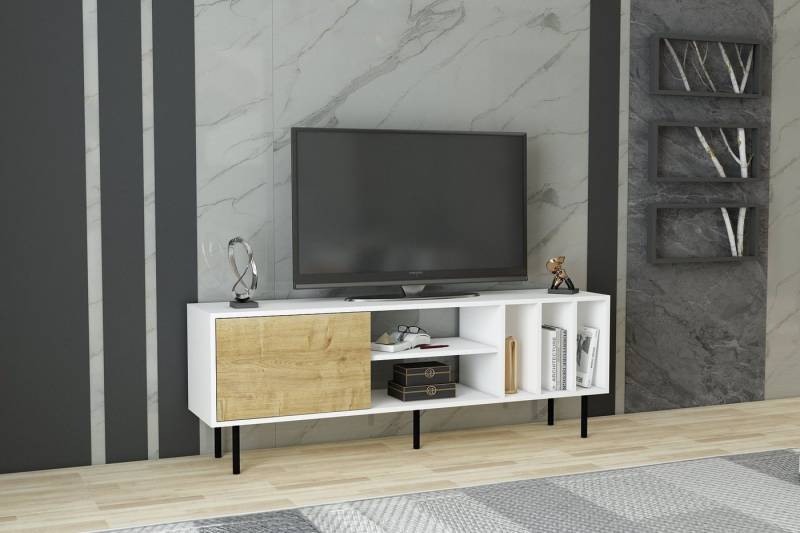 DEMA Home TV-Schrank Lowboard Hera, Breite 160 cm, Fernseher bis zu 32-70 Zoll von DEMA Home