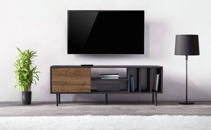 DEMA Home TV-Schrank Lowboard Hera, Breite 160 cm, Fernseher bis zu 32-70 Zoll von DEMA Home