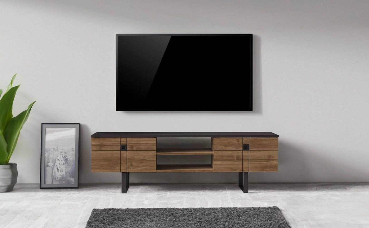 DEMA Home TV-Schrank Lowboard Zeus, Breite 160 cm, Fernseher bis zu 32-70 Zoll von DEMA Home