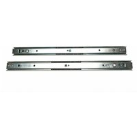 2 Stück Teleskopschiene Schubladenschiene 2 stufig 350x10x27 mm Schubladenauszug von DEMA