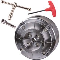 Dema - 4 Backen Spannfutter Backenfutter 4,5 Zoll für Drechselbank Drehmaschine M33x3,5 von DEMA