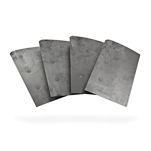 4 x Stahl Flügel Ersatzflügel Ersatzflügelset M5 für Betonglätter Art. 55391 von DEMA