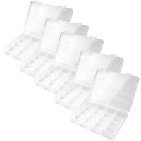 Dema - 5x Kunststoff Sortimentskasten Sortierkasten Kleinteilemagazin 16 Fächer transparent Dema - 5x Kunststoff Sortimentskasten Sortierkasten Kleinteilemagazin 16 Fächer transparent von DEMA