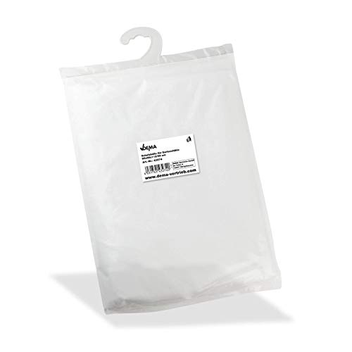 DEMA Schutzhülle Schutzfolie für Gartenstühle – wetterfeste Schutzabdeckung, 65x65x120/80 cm, für Gartenmöbel, Stuhlabdeckung, UV-beständig, wasserdicht, atmungsaktiv, ideal für Outdoor-Nutzung von DEMA