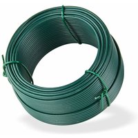 Dema - Bindedraht grün 25 m x 2,0 mm Wickeldraht Volierendraht Maschendraht Zaun Draht von DEMA