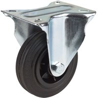 Bockrolle Transportrolle Ersatzrolle Rolle Rad d=100 mm KS-Felge sw von DEMA