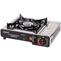 Campingkocher DCK2100 Gaskocher Kochplatte Grillplatte Gasherd Gas Ofen Kocher von DEMA