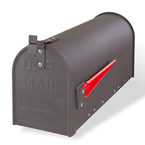 DEMA American Mailbox aus Stahl, Anthrazit von DEMA