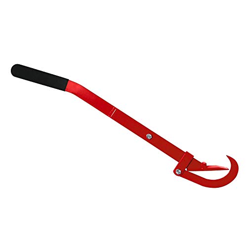 DEMA Fällheber Wendehaken – Verstellbar 800 mm Stammwender Fällhilfe für Forstwirtschaft, Waldarbeit, Forstwerkzeug, Baumfällung, Forstgeräte von DEMA