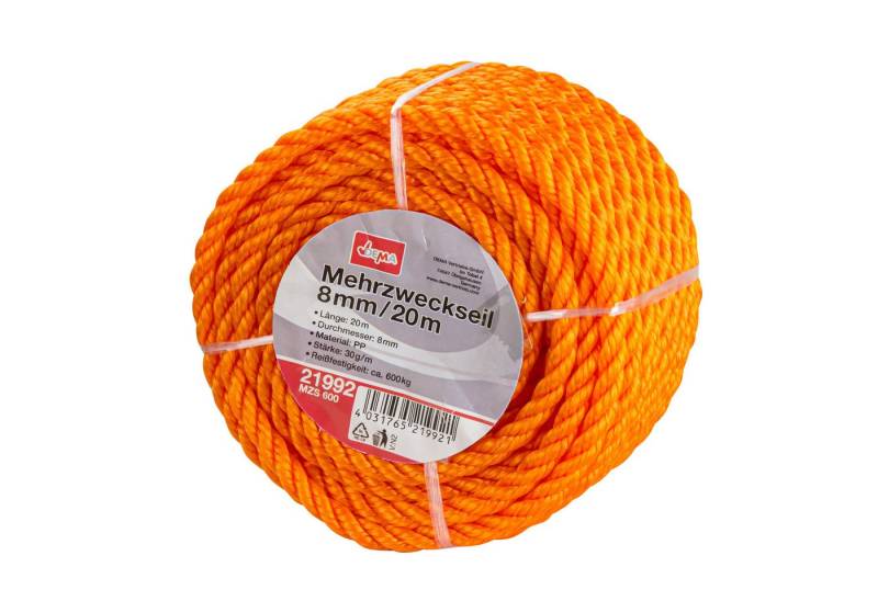 DEMA Mehrzweckseil 8mm/20m MZS 530 Seil von DEMA