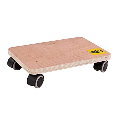DEMA Möbelroller Transportroller Rollbrett 290x190 mm, robust bis 80 kg, ideal für Möbel und schwere Gegenstände, praktischer Möbelheber für einfaches Bewegen und Transportieren von DEMA