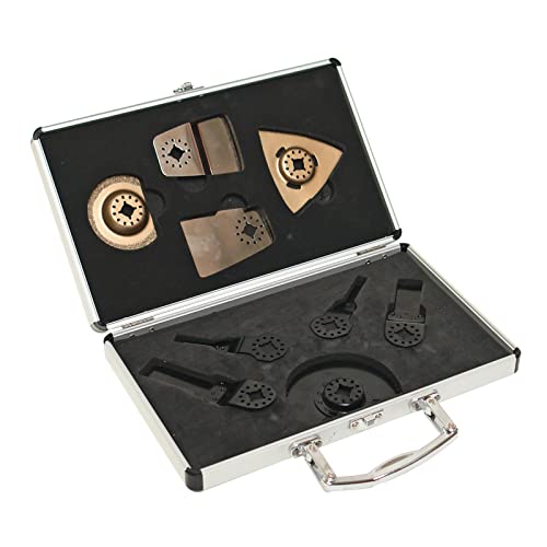 Multitool Zubehör Set 9-tlg Werkzeug passend zu Bosch PMF180E Universaltool von DEMA