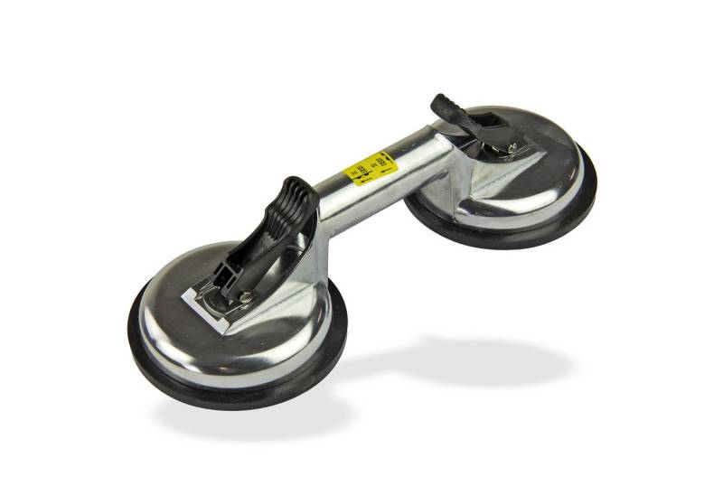 DEMA Saugheber Glasheber GH 120 Alu 2 Teller silber, -] von DEMA